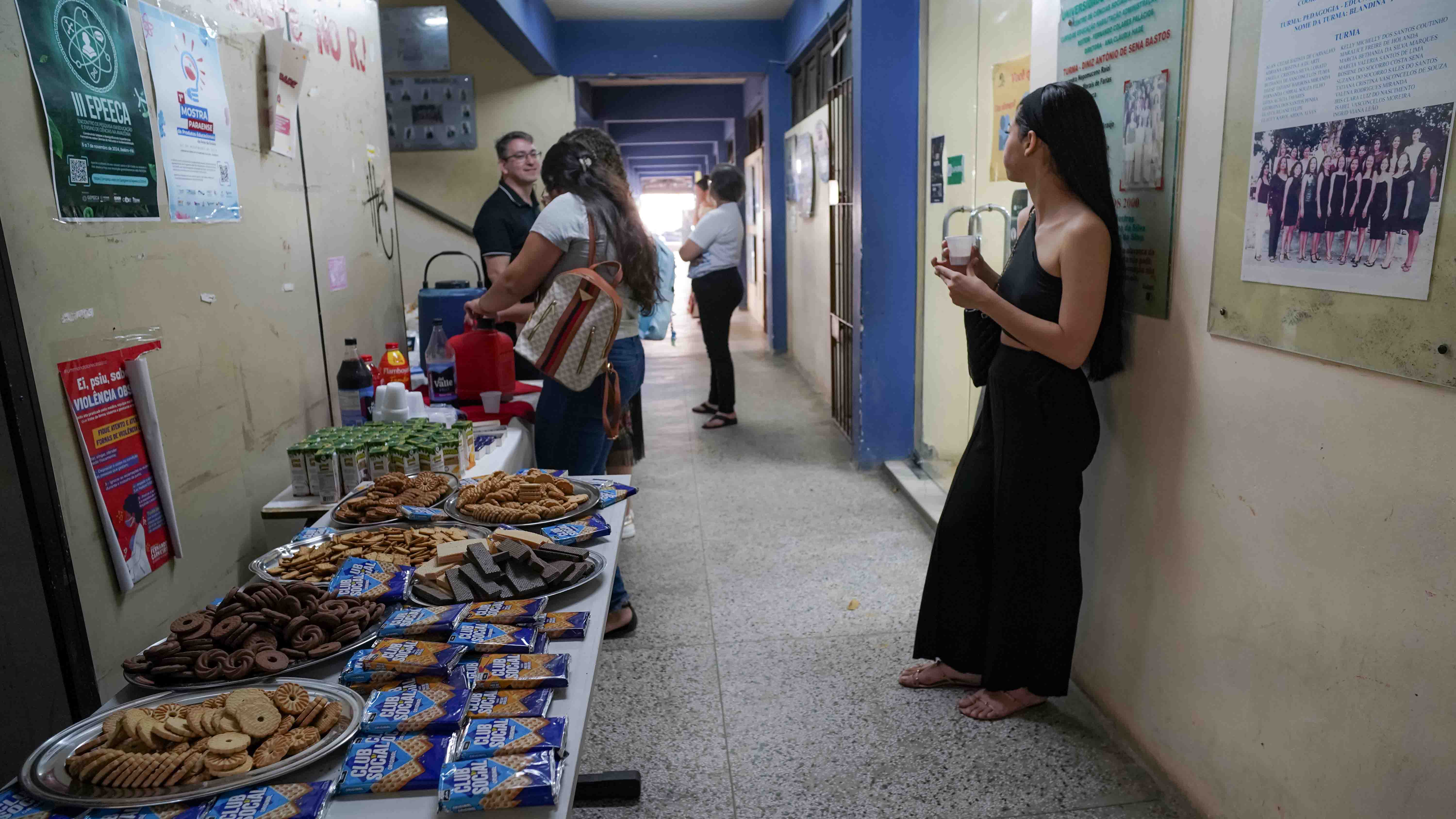 Acolhida dos alunos do Curso Livre de Inglês 