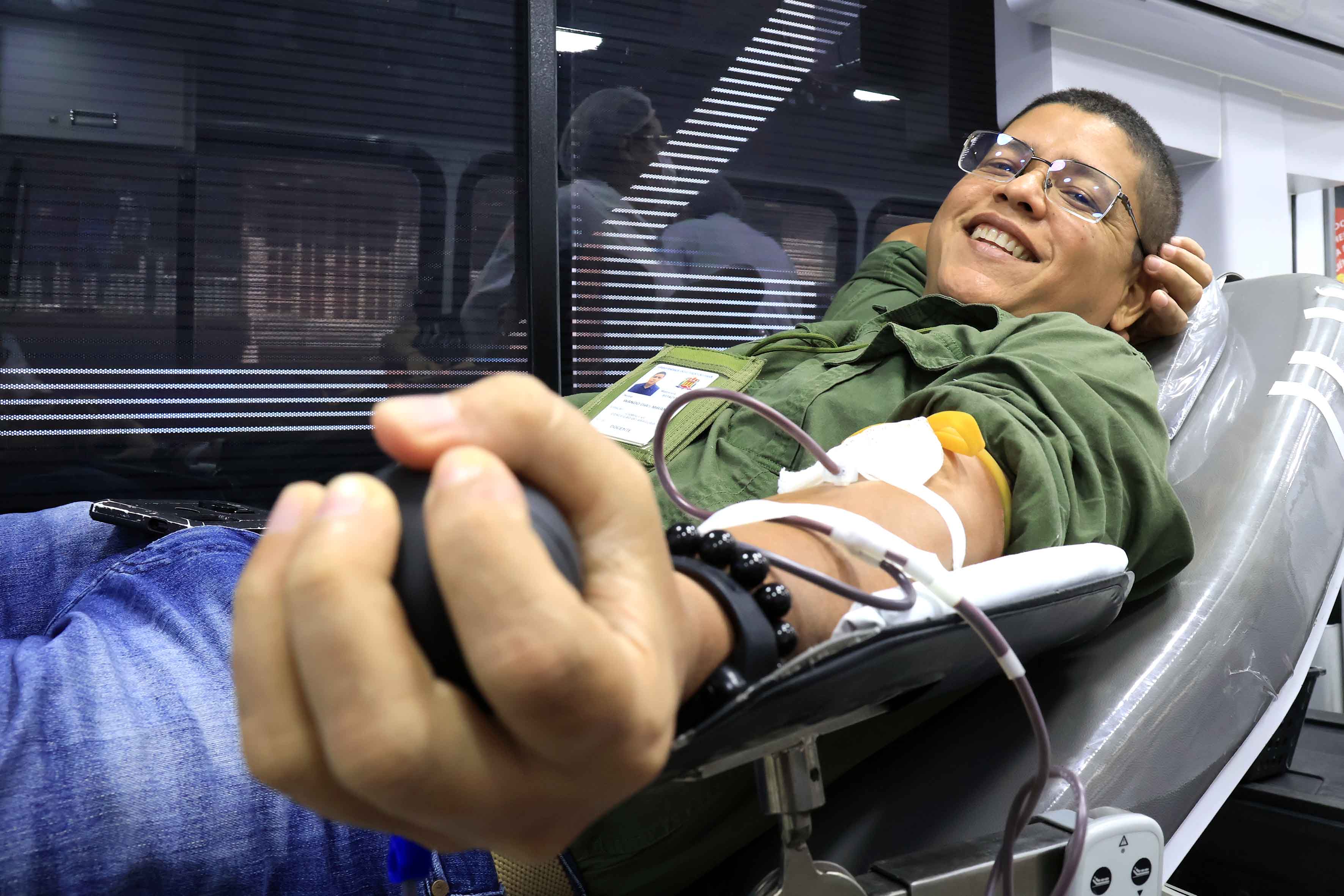 A Coordenadoria de Desenvolvimento de Pessoas (Codepe - Uepa) em parceria com a Fundação Hemopa, realiza campanha de doação de sangue na reitoria da Universidade Estadual do Pará (Uepa), nesta segunda - feira, 27, das 9 às 15h. Foto: Sidney Oliveira/Ascom Uepa.