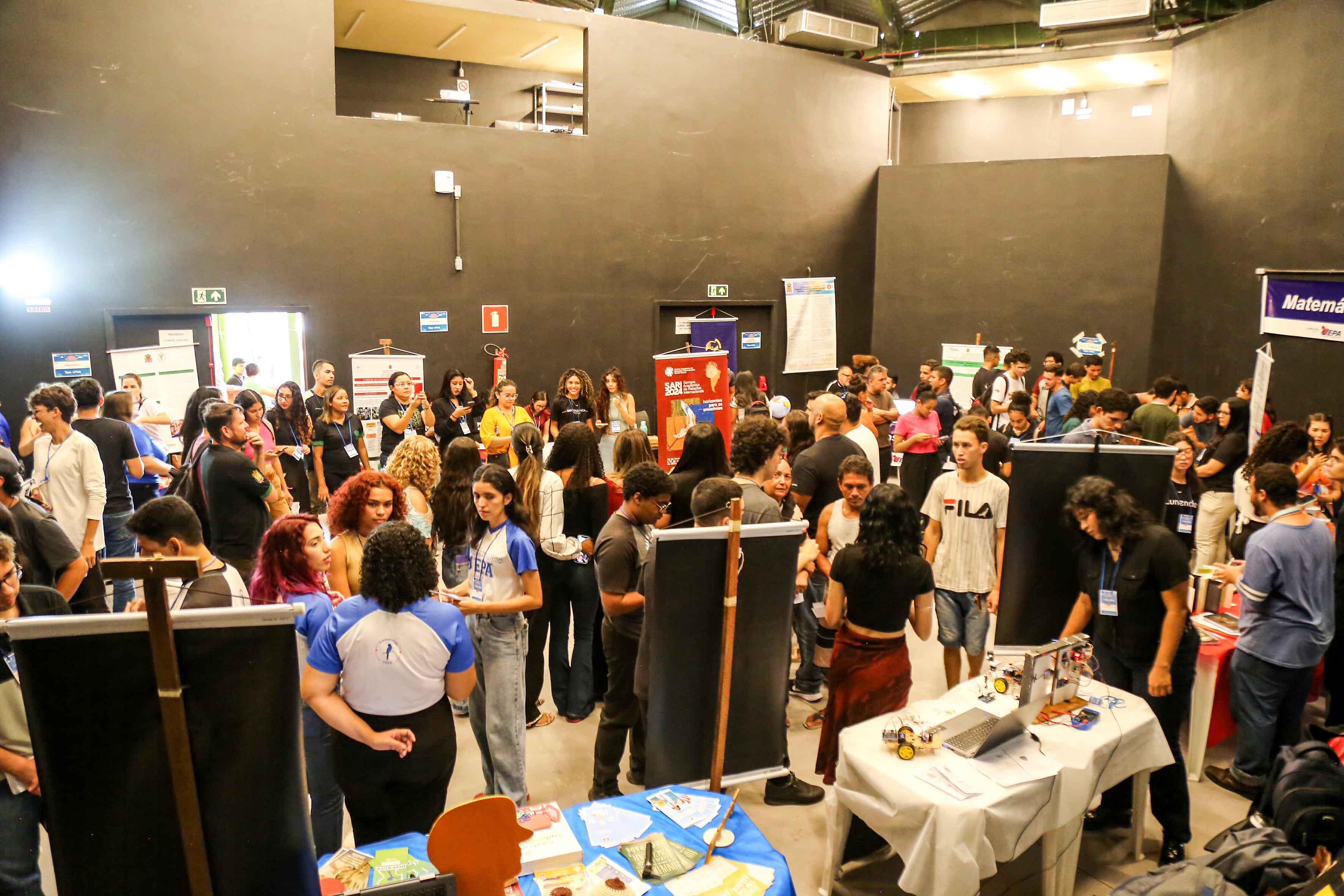 O Campus XXll de Ananindeua, realizou a Feira Vocacional 2024 na Usina da Paz do Icuí - Guajará, na sexta - feira, 18. Foto: Marília Jardim/Ascom Uepa