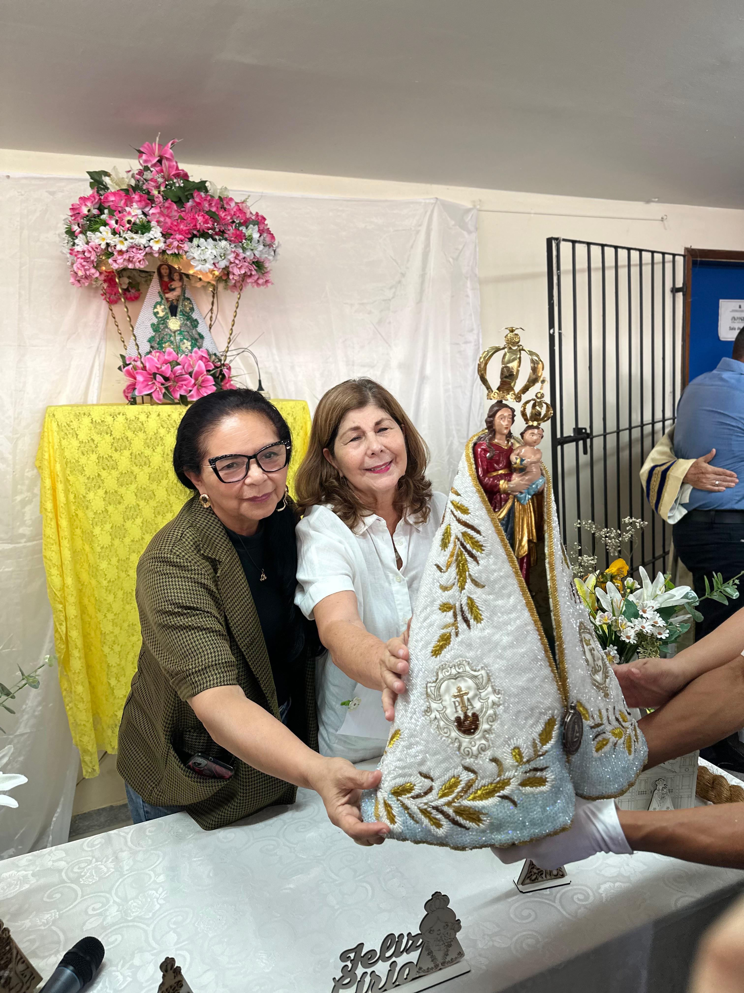 Visita da imagem peregrina da Guarda de Nossa Sra. de Nazaré ao Campus I