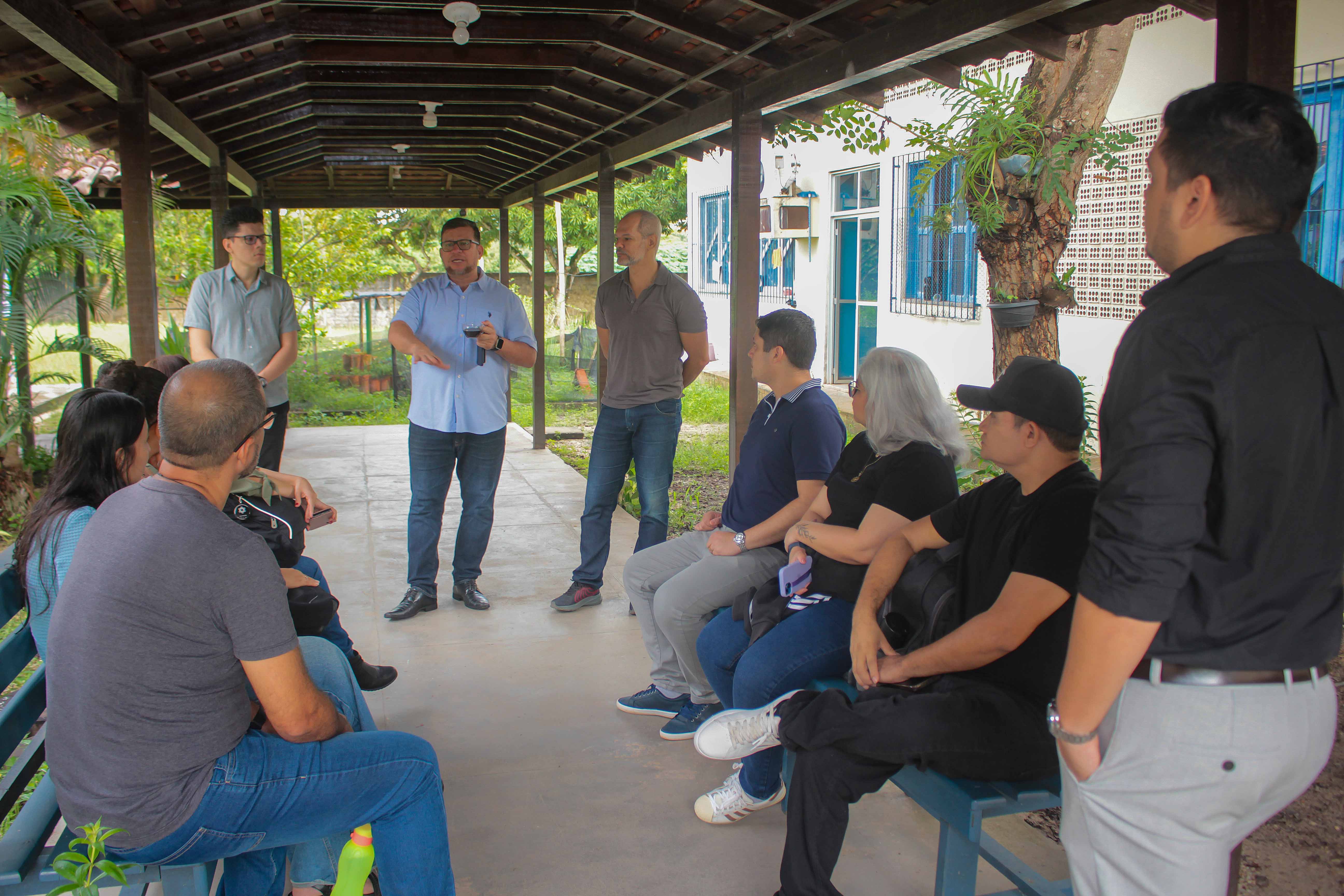 Reunião com técnicos e professores - Campus Paragominas