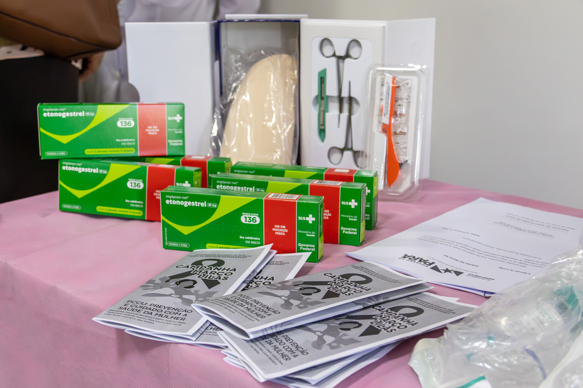 Março Lilás - Mês de Conscientização e Prevenção do Câncer do Colo do Útero