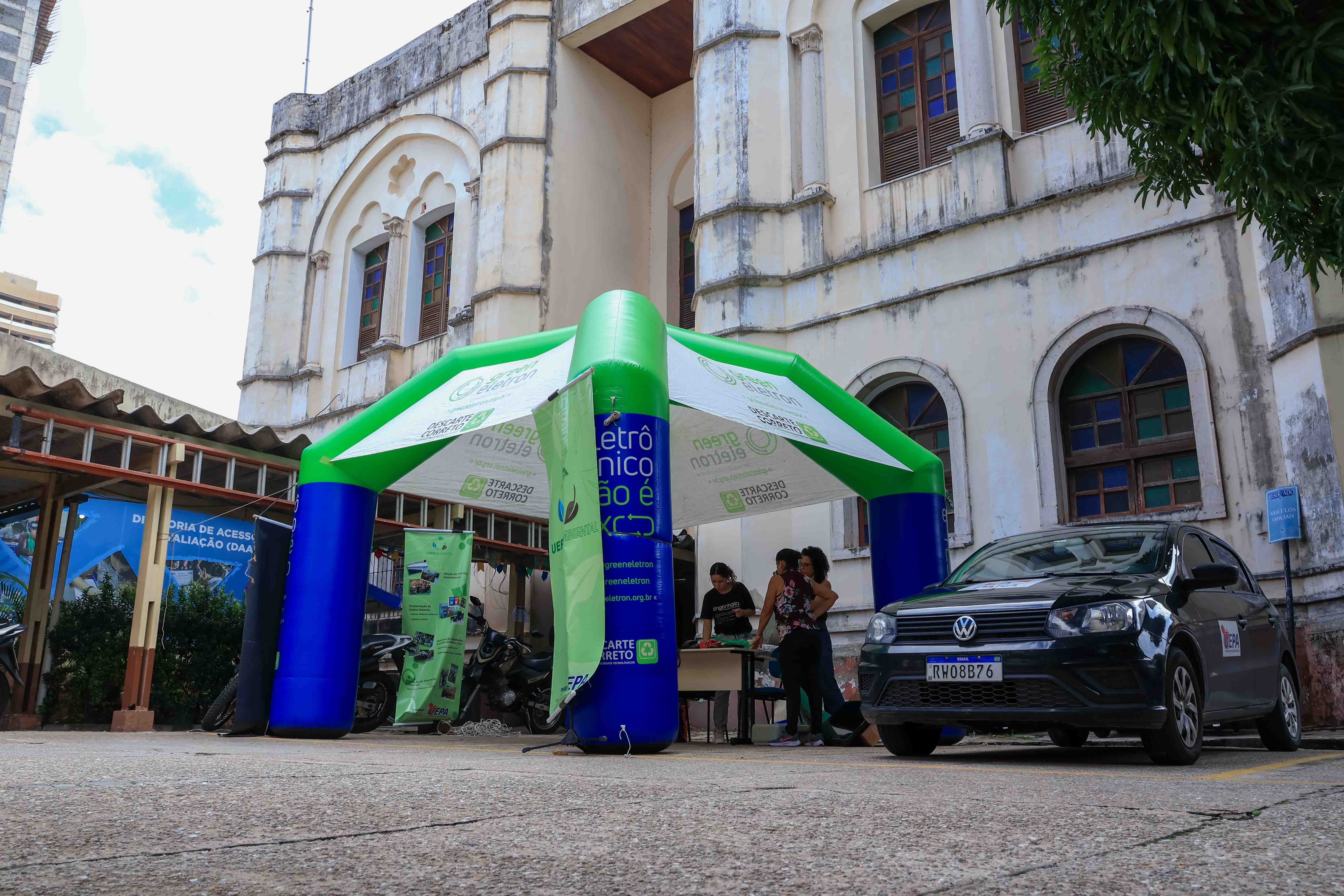Semana Uepa Ambiental - Coleta realizada no CCSE