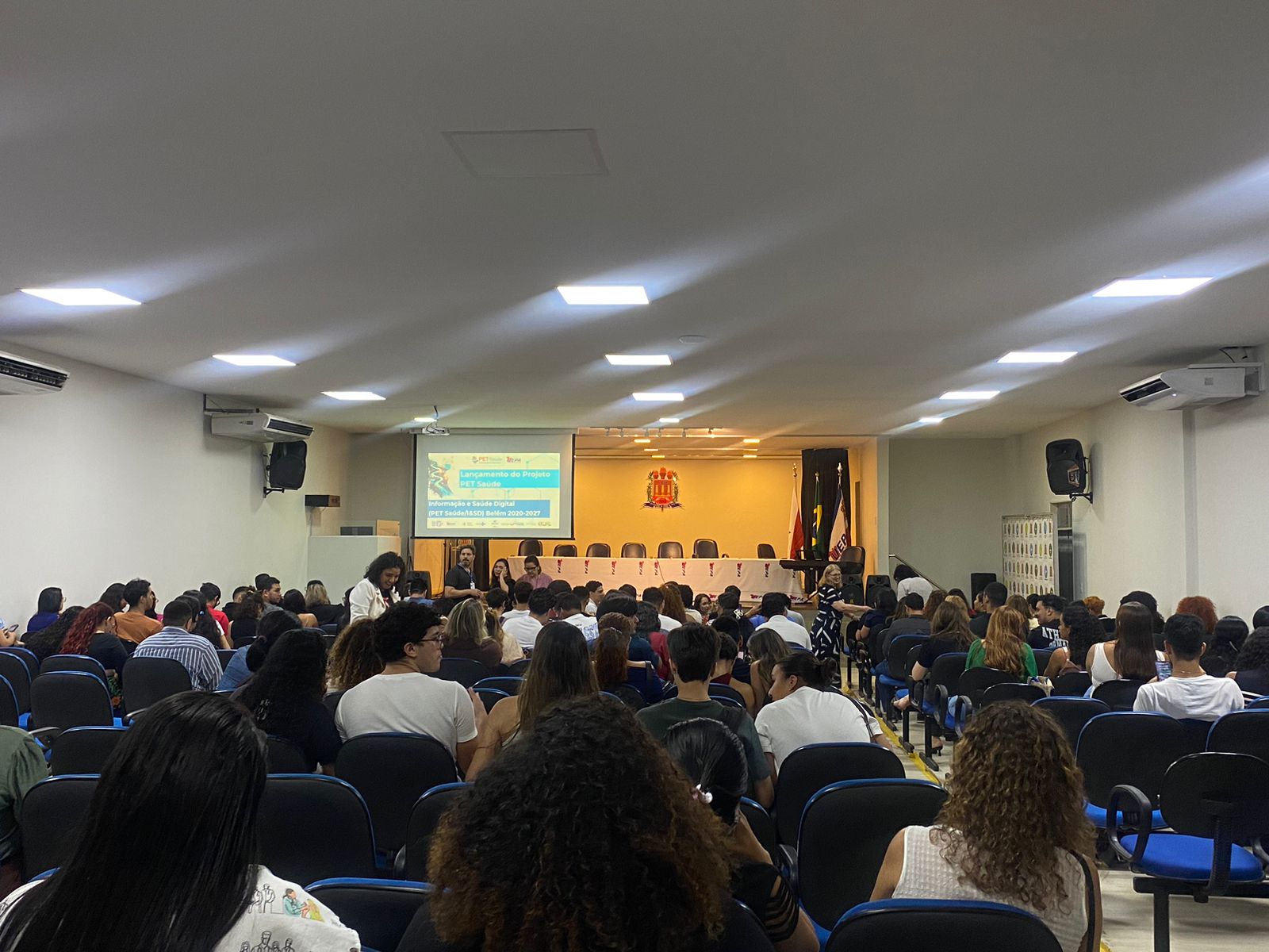 Lançamento do Projeto PET Saúde/Informação e Saúde Digital no Campus II/Belém