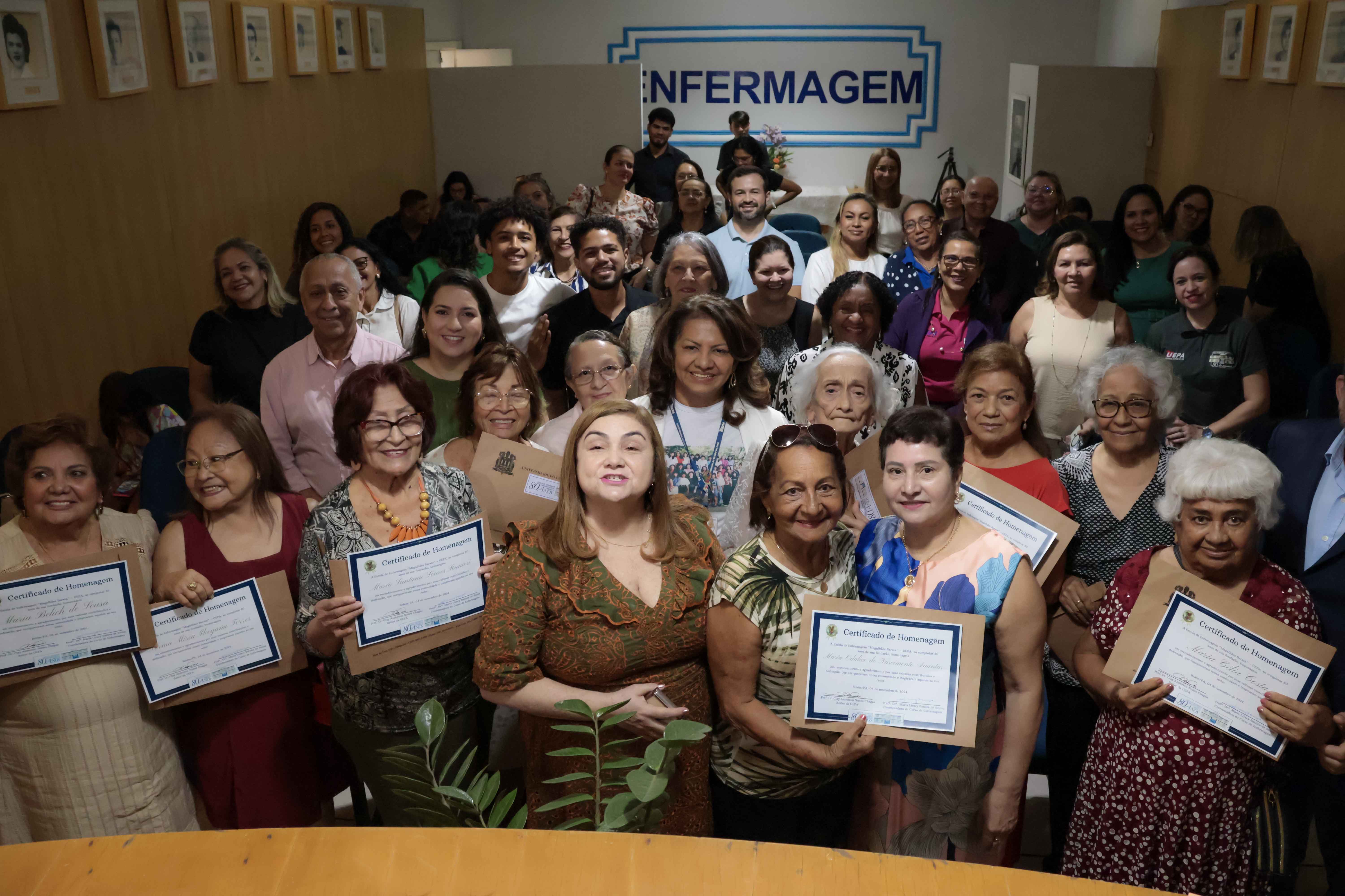 A Escola de Enfermagem Magalhães Barata (EEMB), da Universidade do Estado do Pará (Uepa), iniciou nesta segunda-feira, 4, a programação comemorativa pelos seus 80 anos de história. A EEMB é pioneira no Norte do Brasil, por oferecer à população o primeiro curso de Enfermagem da região. Foto: Marcelo Rodrigues/Ascom Uepa