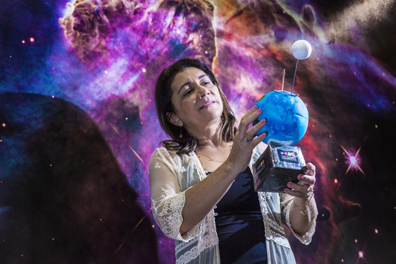 Sinaida Vasconcelos, lembra que a instituição começou a fazer parte da Semana Nacional de Museus em 2015.