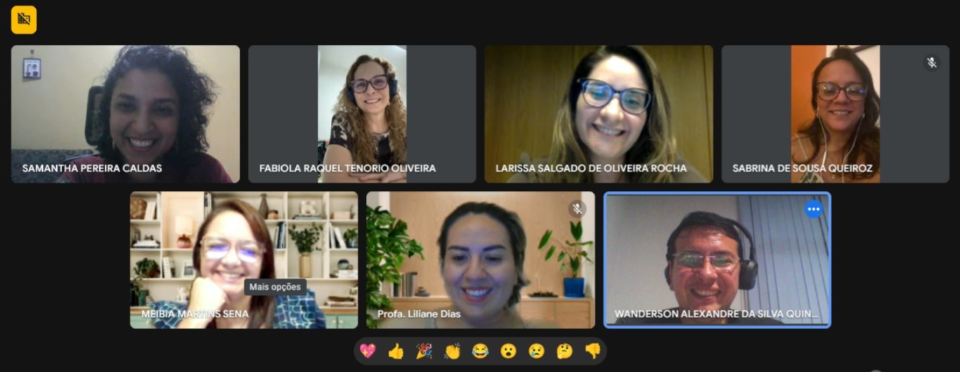 Profissionais da Uepa em reunião por vídeo sobre o projeto do Campus Belém