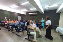 O II Fórum do Núcleo Ensino, Pesquisa e Atendimento (NEPAE) foi realizado no  Centro Saúde Escola do Marco, na quinta-feira, 19. Foto : Laura Serejo/CCBS