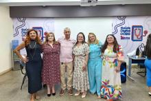 O II Fórum do Núcleo Ensino, Pesquisa e Atendimento (NEPAE) foi realizado no  Centro Saúde Escola do Marco, na quinta-feira, 19. Foto: Diane Maués/CCBS