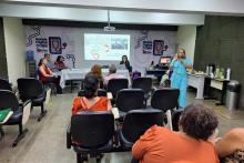 O II Fórum do Núcleo Ensino, Pesquisa e Atendimento (NEPAE) foi realizado no  Centro Saúde Escola do Marco, na quinta-feira, 19. Foto : Laura Serejo/CCBS