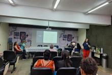 O II Fórum do Núcleo Ensino, Pesquisa e Atendimento (NEPAE) foi realizado no  Centro Saúde Escola do Marco, na quinta-feira, 19. Foto : Laura Serejo/CCBS