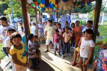 Proex - Ação na comunidade Warao Di Kokiona  em Outeiro | Foto Sidney Oliveira