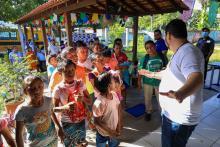 Proex - Ação na comunidade Warao Di Kokiona  em Outeiro | Foto Sidney Oliveira