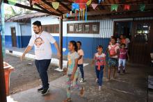 Proex - Ação na comunidade Warao Di Kokiona  em Outeiro | Foto Sidney Oliveira
