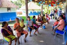 Proex - Ação na comunidade Warao Di Kokiona  em Outeiro | Foto Sidney Oliveira