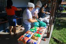 Proex - Ação na comunidade Warao Di Kokiona  em Outeiro | Foto Sidney Oliveira