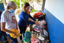 Proex - Ação na comunidade Warao Di Kokiona  em Outeiro | Foto Sidney Oliveira