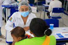 Proex - Ação na comunidade Warao Di Kokiona  em Outeiro | Foto Sidney Oliveira