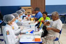 Proex - Ação na comunidade Warao Di Kokiona  em Outeiro | Foto Sidney Oliveira