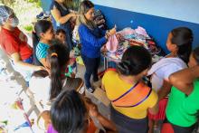 Proex - Ação na comunidade Warao Di Kokiona  em Outeiro | Foto Sidney Oliveira