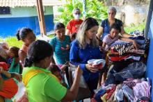 Proex - Ação na comunidade Warao Di Kokiona  em Outeiro | Foto Sidney Oliveira