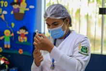 Proex - Ação na comunidade Warao Di Kokiona  em Outeiro | Foto Sidney Oliveira