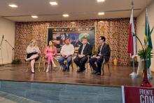 O 14° Encontro Nacional de Residências em Saúde está sendo realizado no CCBS. O evento vai até o dia 29/08. Foto: Diane Maués/Ascom CCBS.