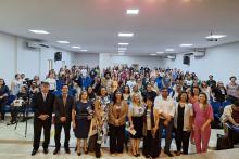 O 14° Encontro Nacional de Residências em Saúde está sendo realizado no CCBS. O evento vai até o dia 29/08. Foto: Diane Maués/Ascom CCBS.