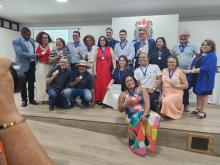 Homenagens marcaram a comemoração dos 40 anos do curso de Pedagogia  da Universidade Estadual do Pará, na noite de ontem, terça - feira, 10, no auditório Paulo Freire do CCSE. Foto : Sidney Oliveira/Ascom Uepa. 