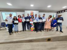 Homenagens marcaram a comemoração dos 40 anos do curso de Pedagogia  da Universidade Estadual do Pará, na noite de ontem, terça - feira, 10, no auditório Paulo Freire do CCSE. Foto : Sidney Oliveira/Ascom Uepa. 