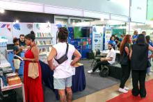 A Universidade do Estado do Pará (Uepa) está presente na 28ª Feira Pan-Amazônica do Livro e das Multivozes. Foto: Marcelo Rodrigues/Ascom Uepa