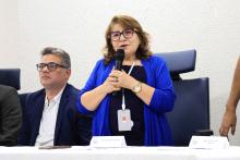 Homenagens marcaram a comemoração dos 40 anos do curso de Pedagogia  da Universidade Estadual do Pará, na noite de ontem, terça - feira, 10, no auditório Paulo Freire do CCSE. Foto : Sidney Oliveira/Ascom Uepa. 
