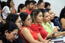Homenagens marcaram a comemoração dos 40 anos do curso de Pedagogia  da Universidade Estadual do Pará, na noite de ontem, terça - feira, 10, no auditório Paulo Freire do CCSE. Foto : Sidney Oliveira/Ascom Uepa. 