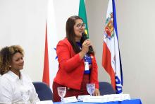 Homenagens marcaram a comemoração dos 40 anos do curso de Pedagogia  da Universidade Estadual do Pará, na noite de ontem, terça - feira, 10, no auditório Paulo Freire do CCSE. Foto : Sidney Oliveira/Ascom Uepa. 