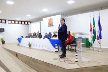 Homenagens marcaram a comemoração dos 40 anos do curso de Pedagogia  da Universidade Estadual do Pará, na noite de ontem, terça - feira, 10, no auditório Paulo Freire do CCSE. Foto : Sidney Oliveira/Ascom Uepa. 