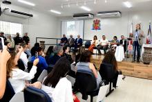 A cidade de Salvaterra, na Ilha do Marajó, sediou a abertura da 5ª etapa da itinerância da iniciativa Ação para Meninas e Mulheres do Marajó, coordenada pelo Conselho Nacional de Justiça (CNJ) em parceria com o Tribunal de Justiça do Estado do Pará (TJPA) e instituições locais. A programação ocorreu nas instalações da Universidade do Estado do Pará (Uepa), Campus de Salvaterra. Na foto, o ministro Luís Roberto Barroso, presidente do Supremo Tribunal Federal (STF). Foto: Érika Miranda/Ascom TJ-PA.