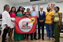 A cidade de Salvaterra, na Ilha do Marajó, sediou a abertura da 5ª etapa da itinerância da iniciativa Ação para Meninas e Mulheres do Marajó, coordenada pelo Conselho Nacional de Justiça (CNJ) em parceria com o Tribunal de Justiça do Estado do Pará (TJPA) e instituições locais. A programação ocorreu nas instalações da Universidade do Estado do Pará (Uepa), Campus de Salvaterra. Foto: Érika Miranda/Ascom TJ-PA. 