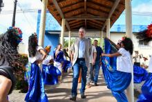A cidade de Salvaterra, na Ilha do Marajó, sediou a abertura da 5ª etapa da itinerância da iniciativa Ação para Meninas e Mulheres do Marajó, coordenada pelo Conselho Nacional de Justiça (CNJ) em parceria com o Tribunal de Justiça do Estado do Pará (TJPA) e instituições locais. A programação ocorreu nas instalações da Universidade do Estado do Pará (Uepa), Campus de Salvaterra. Na foto, o ministro Luís Roberto Barroso, presidente do Supremo Tribunal Federal (STF). Foto: Érika Miranda/Ascom TJ-PA.