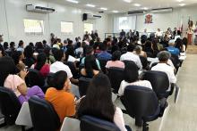 A cidade de Salvaterra, na Ilha do Marajó, sediou a abertura da 5ª etapa da itinerância da iniciativa Ação para Meninas e Mulheres do Marajó, coordenada pelo Conselho Nacional de Justiça (CNJ) em parceria com o Tribunal de Justiça do Estado do Pará (TJPA) e instituições locais. A programação ocorreu nas instalações da Universidade do Estado do Pará (Uepa), Campus de Salvaterra. Foto: Érika Miranda/Ascom TJ-PA. 