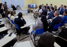 A cidade de Salvaterra, na Ilha do Marajó, sediou a abertura da 5ª etapa da itinerância da iniciativa Ação para Meninas e Mulheres do Marajó, coordenada pelo Conselho Nacional de Justiça (CNJ) em parceria com o Tribunal de Justiça do Estado do Pará (TJPA) e instituições locais. A programação ocorreu nas instalações da Universidade do Estado do Pará (Uepa), Campus de Salvaterra. Foto: Érika Miranda/Ascom TJ-PA.