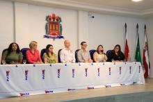 Na manhã desta segunda-feira, 24, o ccnt promoveu a abertura da Semana dos Calouros 2025. Foto: Sidney Oliveira/Ascom Uepa.