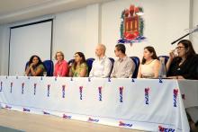 Na manhã desta segunda-feira, 24, o ccnt promoveu a abertura da Semana dos Calouros 2025. Foto: Sidney Oliveira/Ascom Uepa.