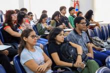 Na manhã desta segunda-feira, 24, o ccnt promoveu a abertura da Semana dos Calouros 2025. Foto: Sidney Oliveira/Ascom Uepa.