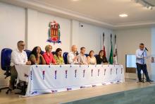 Na manhã desta segunda-feira, 24, o ccnt promoveu a abertura da Semana dos Calouros 2025. Foto: Sidney Oliveira/Ascom Uepa.