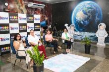 Na manhã de hoje, o Centro de Ciências e Planetário do Pará (CCPPA), vinculado à Universidade do Estado do Pará (Uepa), oficializou a sua participação à 18ª Primavera dos Museus, iniciativa anual coordenada pelo Instituto Brasileiro de Museus (Ibram), com o objetivo de promover, divulgar e valorizar os museus brasileiros. Na ocasião, foi feito uma abertura com a abordagem do tema central da edição "Museus, acessibilidade e inclusão". Foto: Sidney Oliveira/Ascom Uepa.