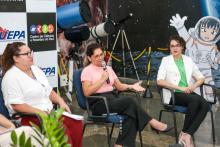 Na manhã de hoje, o Centro de Ciências e Planetário do Pará (CCPPA), vinculado à Universidade do Estado do Pará (Uepa), oficializou a sua participação à 18ª Primavera dos Museus, iniciativa anual coordenada pelo Instituto Brasileiro de Museus (Ibram), com o objetivo de promover, divulgar e valorizar os museus brasileiros. Na ocasião, foi feito uma abertura com a abordagem do tema central da edição "Museus, acessibilidade e inclusão". Foto: Sidney Oliveira/Ascom Uepa.