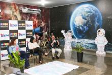 Na manhã de hoje, o Centro de Ciências e Planetário do Pará (CCPPA), vinculado à Universidade do Estado do Pará (Uepa), oficializou a sua participação à 18ª Primavera dos Museus, iniciativa anual coordenada pelo Instituto Brasileiro de Museus (Ibram), com o objetivo de promover, divulgar e valorizar os museus brasileiros. Na ocasião, foi feito uma abertura com a abordagem do tema central da edição "Museus, acessibilidade e inclusão". Foto: Sidney Oliveira/Ascom Uepa.