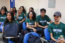 Em visita ao campus de  Marabá para companhar a construção do bloco 5, reunir com a coordenação do Campus e servidores, o reitor Clay Chagas também participou do acolhimento  aos alunos de Biomedicina. Foto: Sidney Oliveira/Ascom Uepa