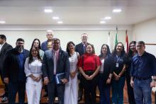 A Universidade do Estado do Pará (Uepa) participou da 21ª edição do Americas Competitiveness Exchange (ACE), que ocorreu no dia 27 de agosto, no Auditório da Universidade Federal do Pará (Ufpa), um painel com apresentação de projetos e iniciativas da UEPA em inovação, preservação ambiental e sustentabilidade. Foto: Paula Hoyos/Ascom Uepa.