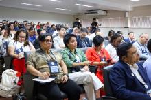 A Universidade do Estado do Pará (Uepa) participou da 21ª edição do Americas Competitiveness Exchange (ACE), que ocorreu no dia 27 de agosto, no Auditório da Universidade Federal do Pará (Ufpa), um painel com apresentação de projetos e iniciativas da UEPA em inovação, preservação ambiental e sustentabilidade. Foto: Paula Hoyos/Ascom Uepa.